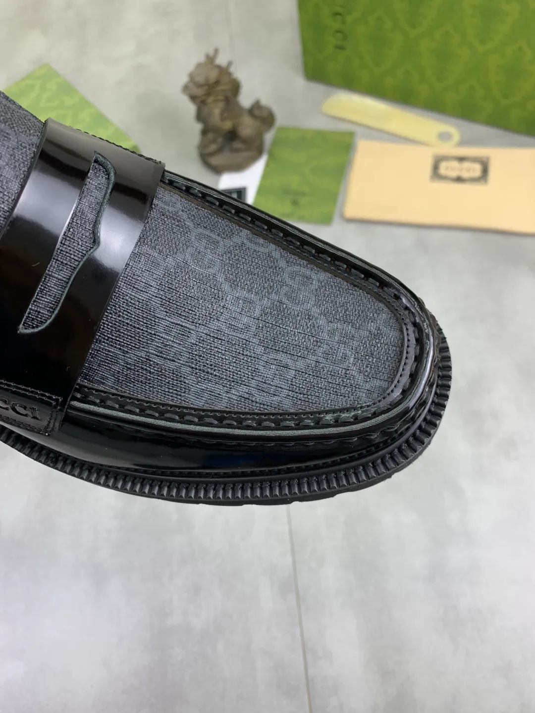 Men's shoes P580💰【New style】🆘Water dyed cowhide lining (GUCCI) Gucci business leather shoes, made of original imported Italian 🇮🇹 open-edge beaded calfskin, fully water-dyed cowhide lining, carefully handmade by professional shoemakers, the original version is specially designed for wear-resistant and lightweight foam outsole. Standard code: 38-45 5️⃣color🉑️select